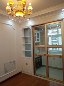 【 西平龙发实景工地 】金水湾140m²精装三居！